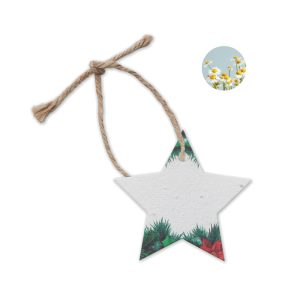 Décoration en papier semences - STARSEED
