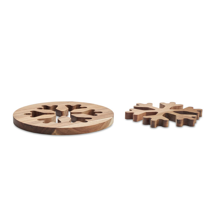 2 dessous de plat en d'acacia - SCAGLIA