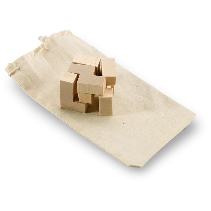 Puzzle en bois dans un sac - TRIKESNATS