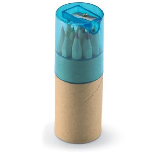 Tube 12 crayons de couleur - LAMBUT