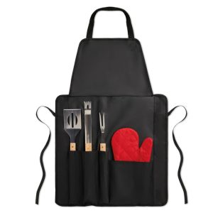 Tablier gants et outils BBQ - DONAU EAST