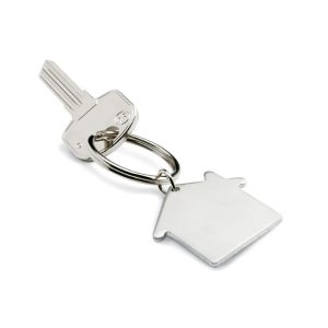 Porte clés métal maison - HEIM