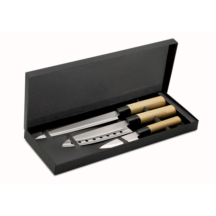 Set 3 couteaux style japonais - TAKI