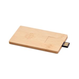 USB 16GB boitier bambou - CREDITCARD PLUS