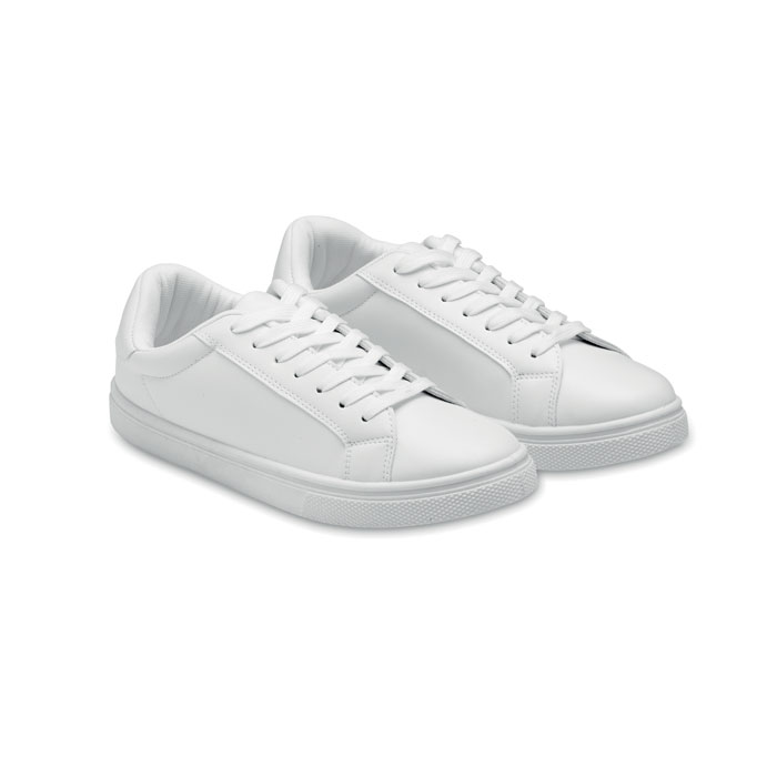 Baskets en PU Taille 39 - BLANCOS