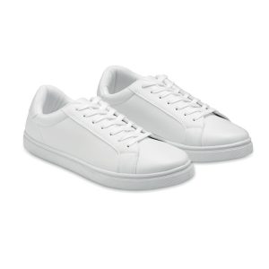Baskets en PU Taille 45 - BLANCOS