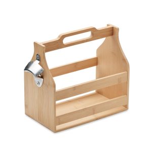 Caisse à bouteilles en bambou - CABAS