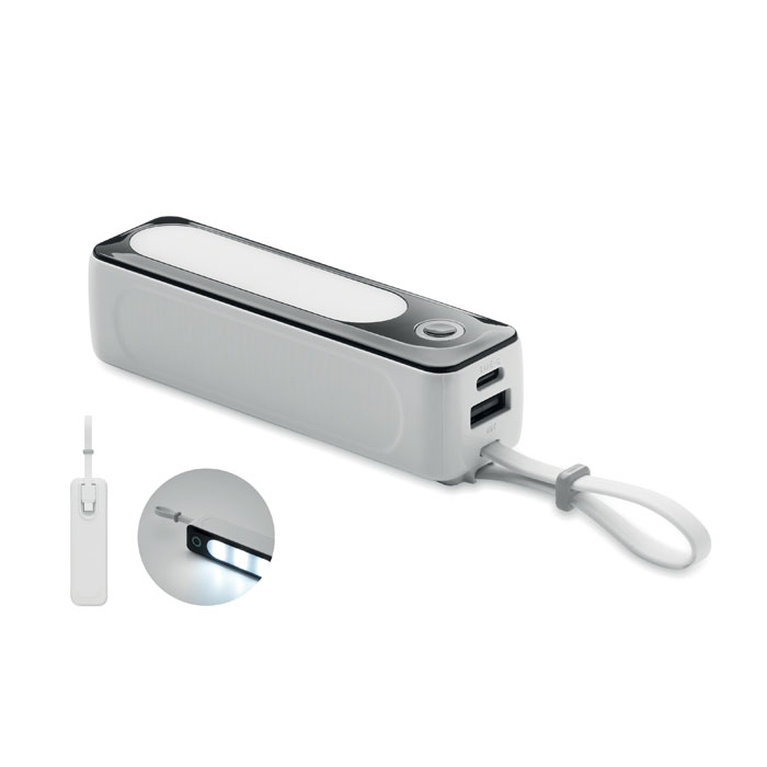 Powerbank 5000 mAh avec COB - POWLIGHT