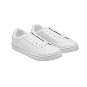 Baskets en PU taille 46 - BLANCOS