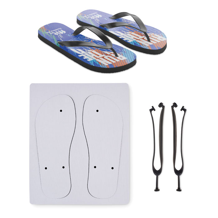 Tongs sublimés, tailles 42-44 - DO MEL