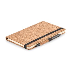 Carnet A5 & stylo en liège - SUBER SET