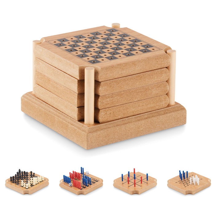 Jeu de sous-verre 4 pièces - COASTGAME