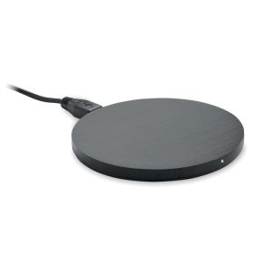 Chargeur sans fil rond bambou - RUNDO +