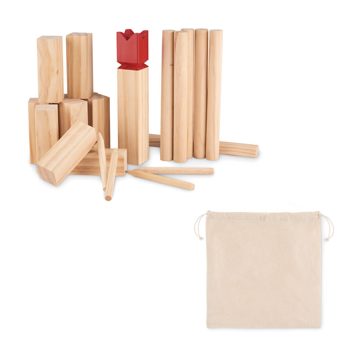 Jeu de lancer en bois de pin - KING