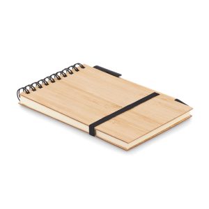 Set de bloc-notes A6 en bambou - SONORABAM
