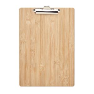 Porte-bloc en bambou A4 - CLIPBO