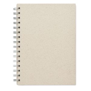 Carnet à spirales A5 - GRASS BOOK
