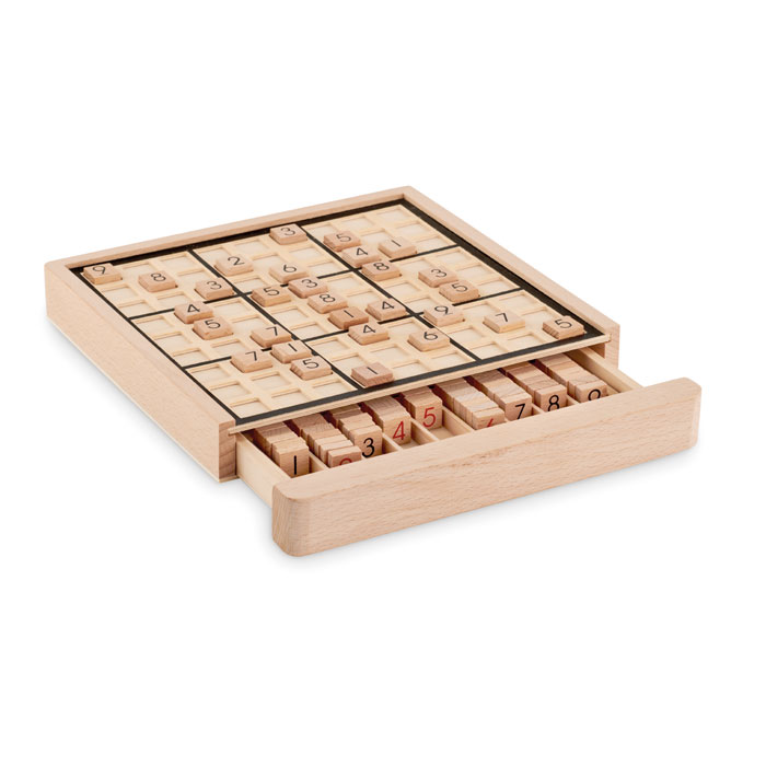 Jeu de plateau sudoku en bois - SUDOKU