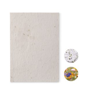 Papier A5 graines de fleurs - ASIDE