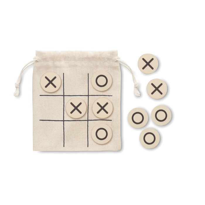 Jeu de morpion en bois - TOPOS