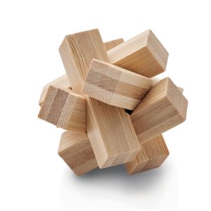 Casse-tête étoile en bambou - CUBENATS