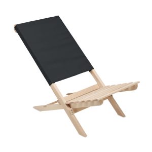 Chaise de plage pliable en bois - MARINERO