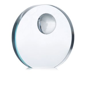 Trophée globe en verre - MONDAL