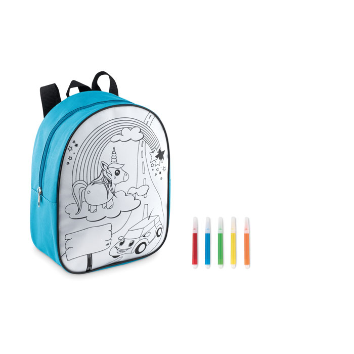 Sac à dos à colorier en 600D - BACKSKETCHY