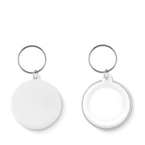 Porte-clés en métal insert papier - PIN KEY