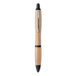 Stylo bille en ABS et bambou. - RIO BAMBOO