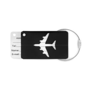 Etiquette à bagage en aluminium - FLY TAG