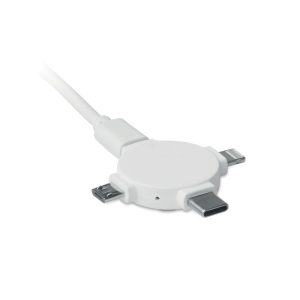 Câble avec adaptateur  3 en 1 - LIGO CABLE