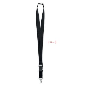 Lanyard crochet métal 25mm - WIDE LANY