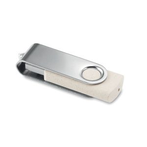 Clé USB 16Go Paille/ PP - TECHMATE+