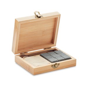 Set whisky avec boîte bambou - DUNDALK