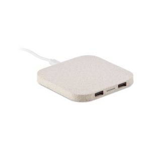 Chargeur/hub paille de blé/ ABS - UNIPAD+