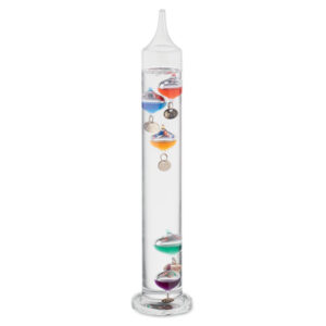 Thermomètre Galileo verre 28cm - GALI