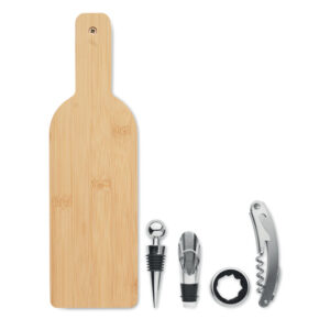 Set de vin forme de bouteille - VINOVAULT SET