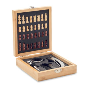 Set à vin et jeu d'échecs - CHESSET