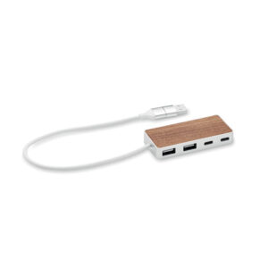 Hub USB 4 ports 27,5 cm - UBAH
