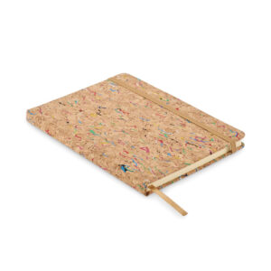 Cahier A5 en liège de couleur - CORNOTA