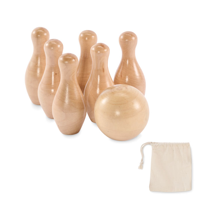 Mini jeu de quilles en pin - BOLITO