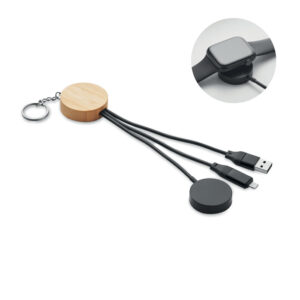 Porte-clés câble 4 en 1 60W - BULE