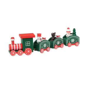 Train de Noël en bois CX1559-00 - JUNA