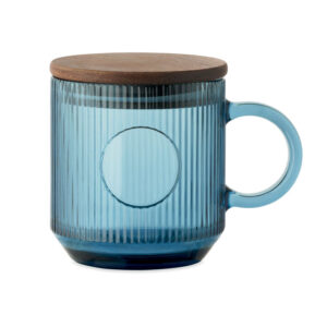 Mug en verre strié 300ml - VITRIO MUG